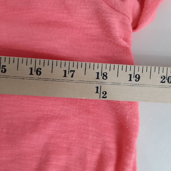 Lilly Pulitzer Maisy T Shirt Dress Coral Shift Mini Dress Womens M Resort Summer - Picture 7 of 8